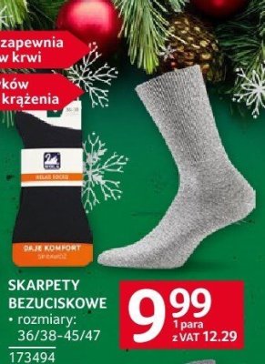 Skarpety bezuciskowe promocja w Selgros