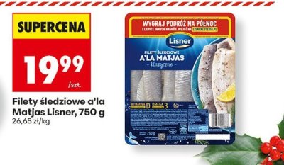 Filety śledziowe a'la Matjas, 750 g promocja w Biedronka