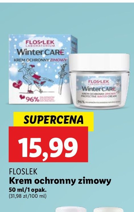 Krem do twarzy ochronny Floslek winter care promocja