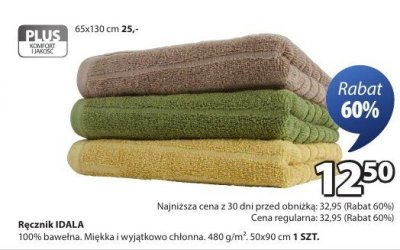 Ręcznik IDALA promocja w Jysk