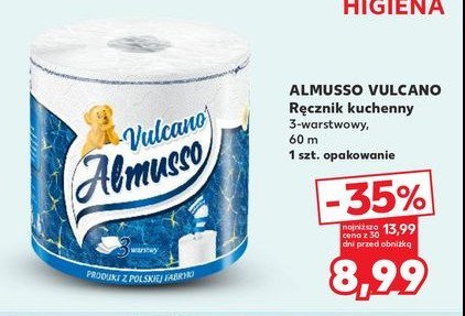 R臋cznik papierowy vulcano Almusso promocja