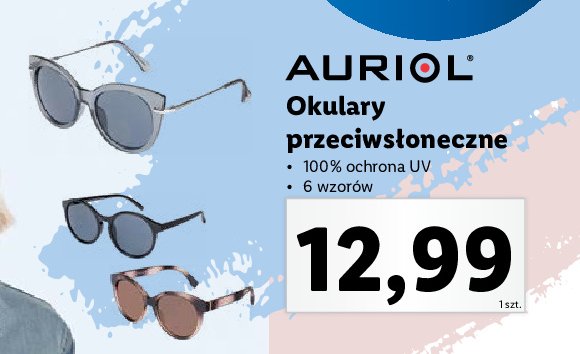 Okulary przeciwsłoneczne Auriol promocja