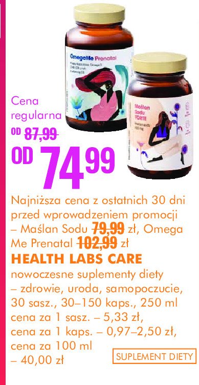 Suplement probioticme no. 2 day Health labs care promocja