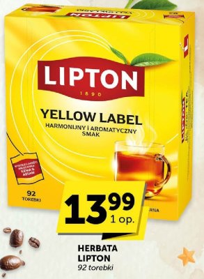 Herbata Lipton Yellow Label promocja w Euro Sklep