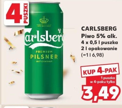 Piwo 5% promocja w Kaufland