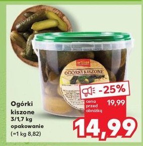 Ogórki kiszone Artman promocja