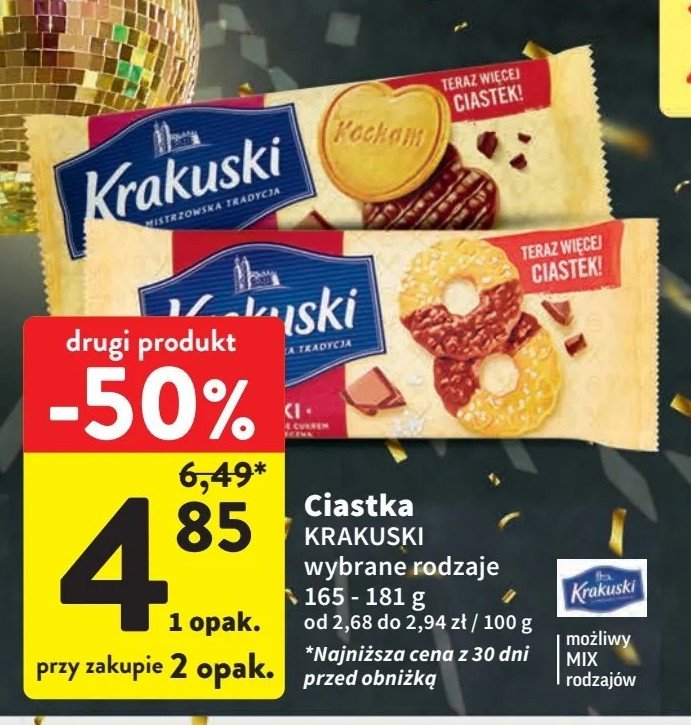 Ciastka Krakuski duelki Krakuski bahlsen promocja