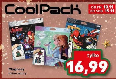 Magnesy różne wzory CoolPack promocja w Kaufland