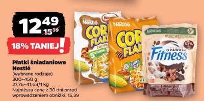 Płatki śniadaniowe Nestlé (różne rodzaje) promocja w Netto