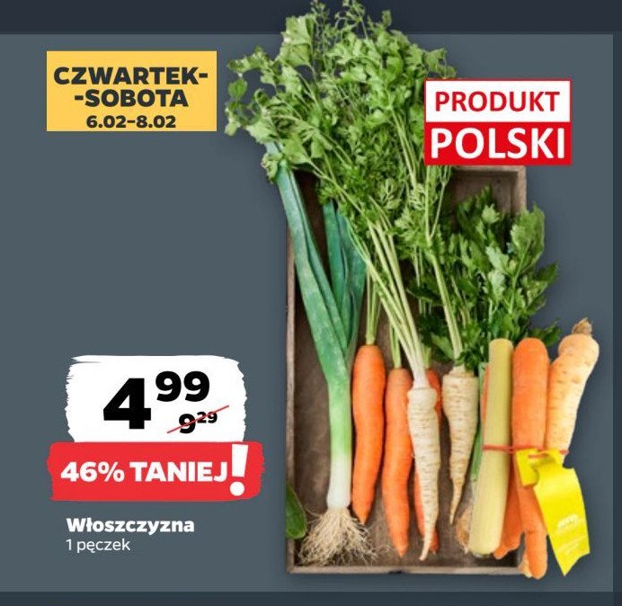 Włoszczyzna pęczek promocja