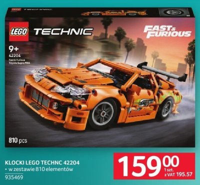 Zabawka klocki LEGO TECHNIC 42204 w zestawie 810 elementów promocja w Selgros