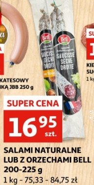 Salami z orzechami laskowymi Bell polska promocja