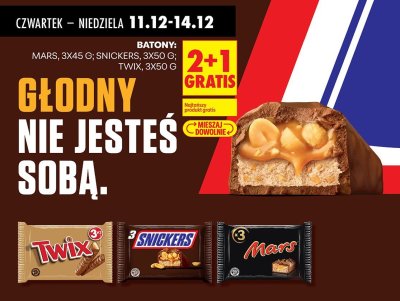 Batony Twix, 3x50g promocja w Biedronka