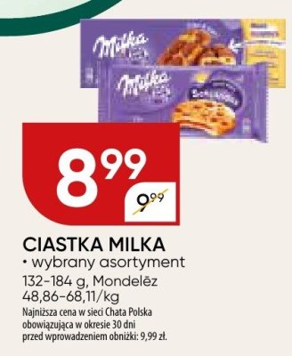 Ciastka milka wybrany asortyment promocja w Chata Polska
