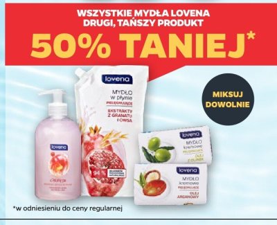 Mydło drugi produkt -50% promocja w Netto