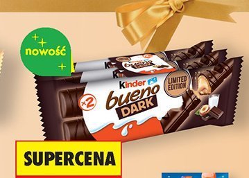 Baton Kinder Bueno Dark, 129 g promocja w Biedronka