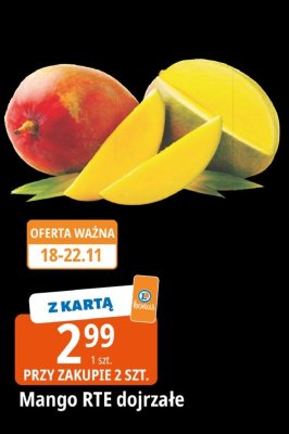 Mango RTE dojrzałe promocja w Leclerc