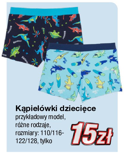 Kąpielówki dziecięce promocja