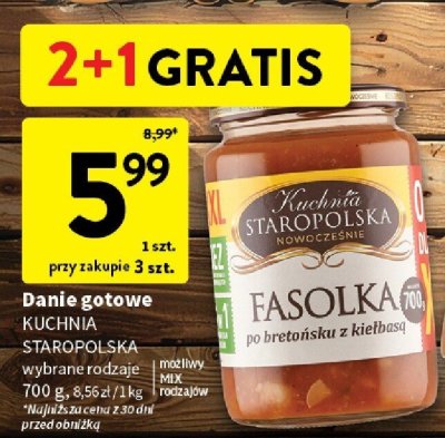 Danie gotowe po w艂osku Hortex promocja w Intermarche
