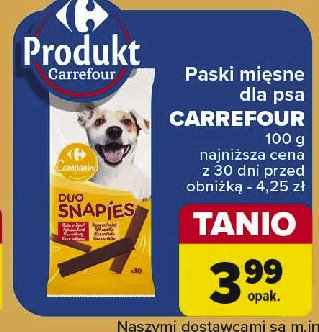 Paski mięsne CARREFOUR COMPANINO promocja