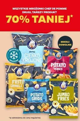 Wszystkie mrożonki DRUGA -70% promocja w Netto