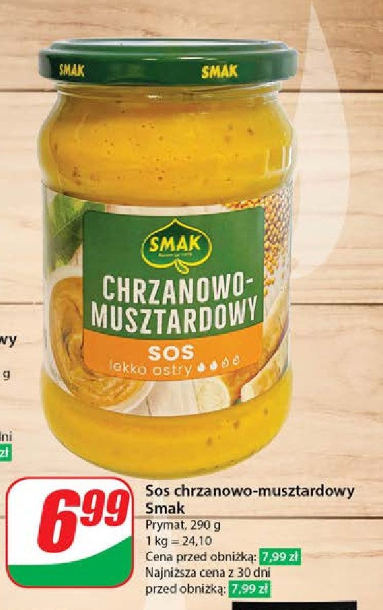Sos chrzanowo-musztardowy Smak promocja