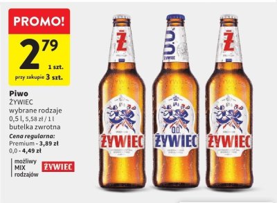 Piwo Żywiec promocja w Intermarche