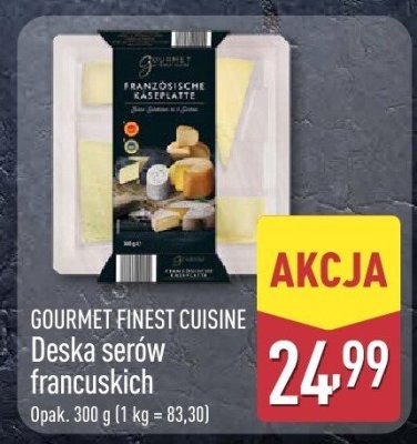 Deska serów francuskich  promocja w Aldi