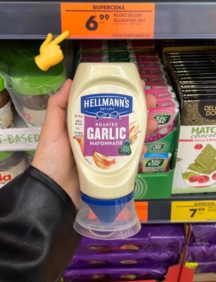 Majonez Hellmann's Roasted Garlic promocja w Biedronka