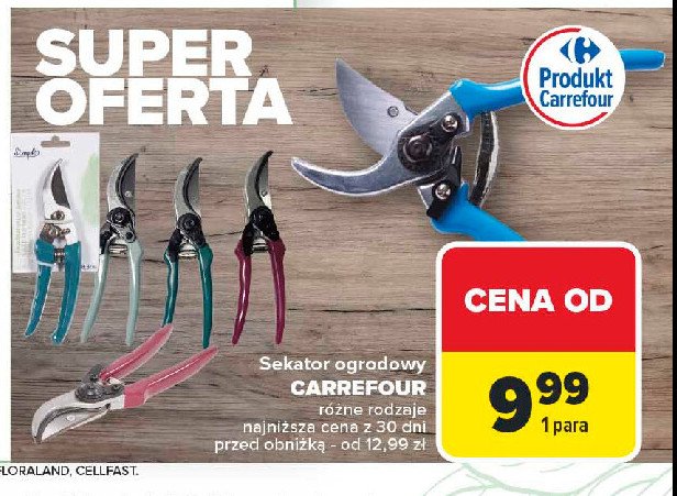 Sekator ręczny Simply promocja w Carrefour