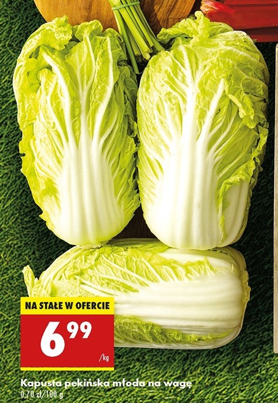 Kapusta pekińska młoda promocja