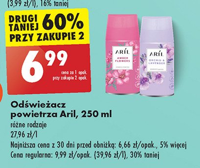 Wkład orchid & lavender Aril promocja