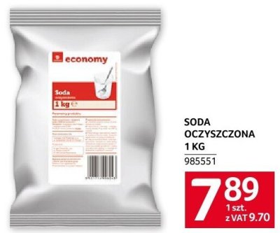 Soda oczyszczona 1 KG economy promocja w Selgros