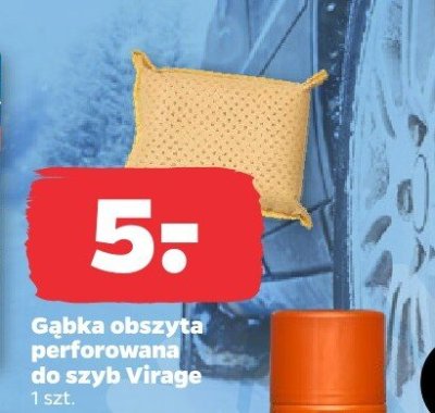 Gąbka obszyta perforowana do szyb promocja w Netto