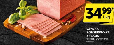 Szynka konserwowa promocja w Euro Sklep