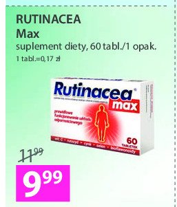 Tabletki Rutinacea max promocja