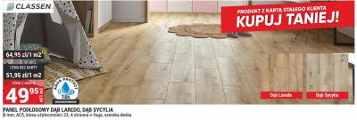 Panel podłogowy Dąb Sycylia promocja w Merkury Market
