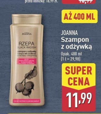 Szampon z odżywką do włosów przetłuszczających się ze skłonnością do łupieżu i wypadania Joanna rzepa promocja