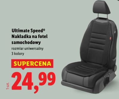 Ultimate Speed Nakładka na fotel samochodowy promocja w Lidl