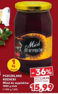 Miód do wypieków 1000 g promocja w Kaufland