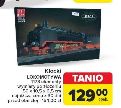 Klocki lokomotywa promocja w Carrefour