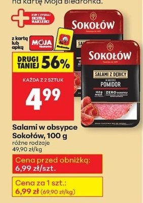 Salami promocja w Biedronka