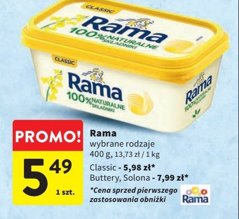 Margaryna Rama promocja w Intermarche