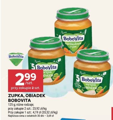 Zupka, obiadek BoboVita promocja w Stokrotka