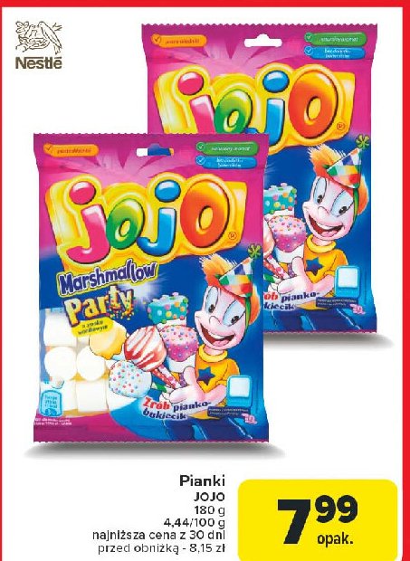 Pianki Jojo promocja w Carrefour
