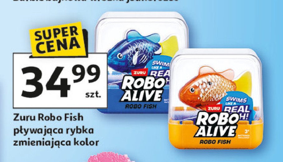 Rybka Zuru robo alive promocja
