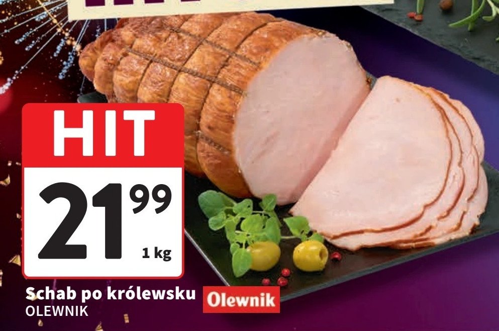 Schab po królewsku Olewnik promocja