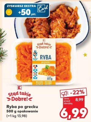 Ryba po grecku promocja w Kaufland