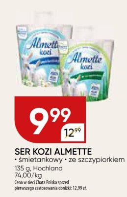 Ser promocja w Chata Polska