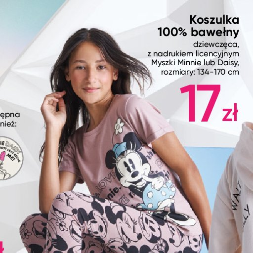 Koszulka dziewczęca 134-170 cm myszka minnie promocja